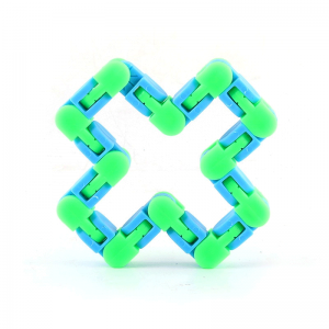 24-Knots-Blue-Green-Wacky-Tracks-Fidget-Toys-Anti-Stress