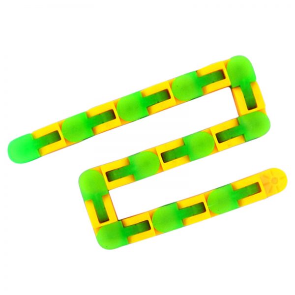 24 Links Wacky Tracks Snap And Click Fidget Toys Luminous Sensory Toy Squishy Reliever Toy Adult 1 - Wacky Track