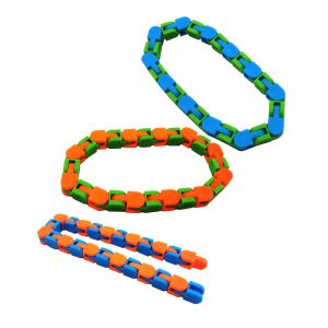 3PCS Wacky Tracks Snap And Click Fidget Toys 24 48 Knot Chain Anti Stress Sensory Toy 2 - Wacky Track