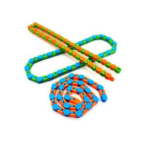 3PCS Wacky Tracks Snap And Click Fidget Toys 24 48 Knot Chain Anti Stress Sensory Toy - Wacky Track