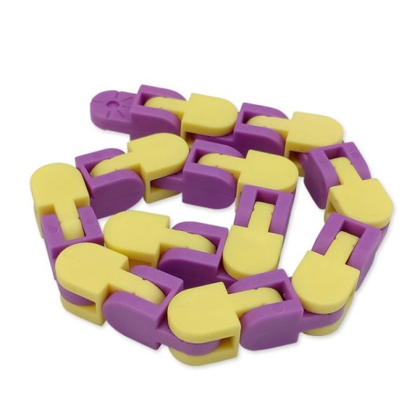 New 48 Knots Wacky Tracks Fidget Antistress Chain Toy For Children Bike Chain Stress Relief Bracelet 8.jpg 640x640 8 - Wacky Track