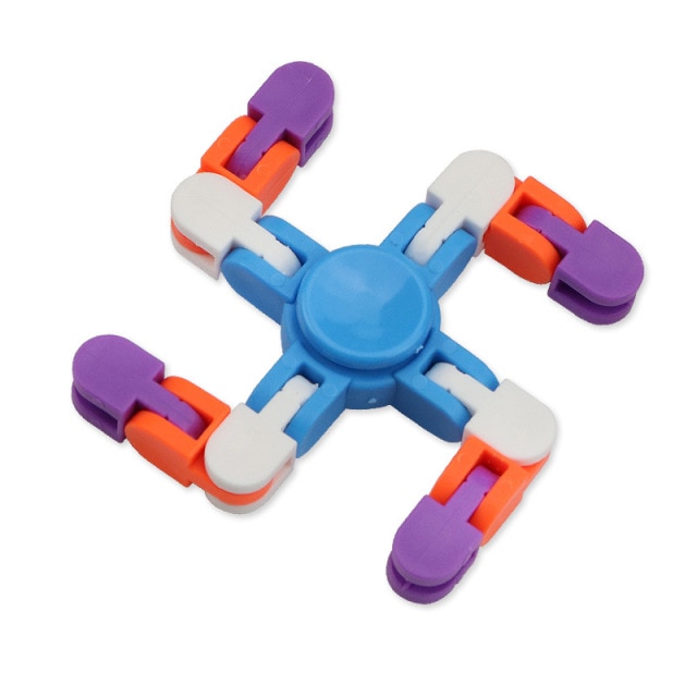 Crazy Fidget Spinner Toy (Random Colour & Design)