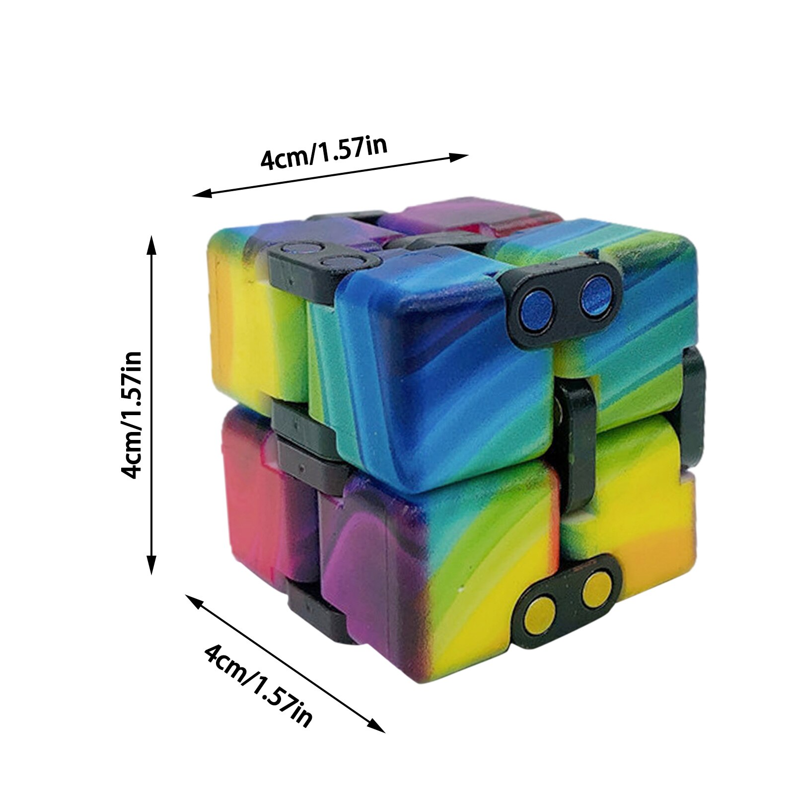 infinity cube cube block fidget toy 5340 - Wacky Track