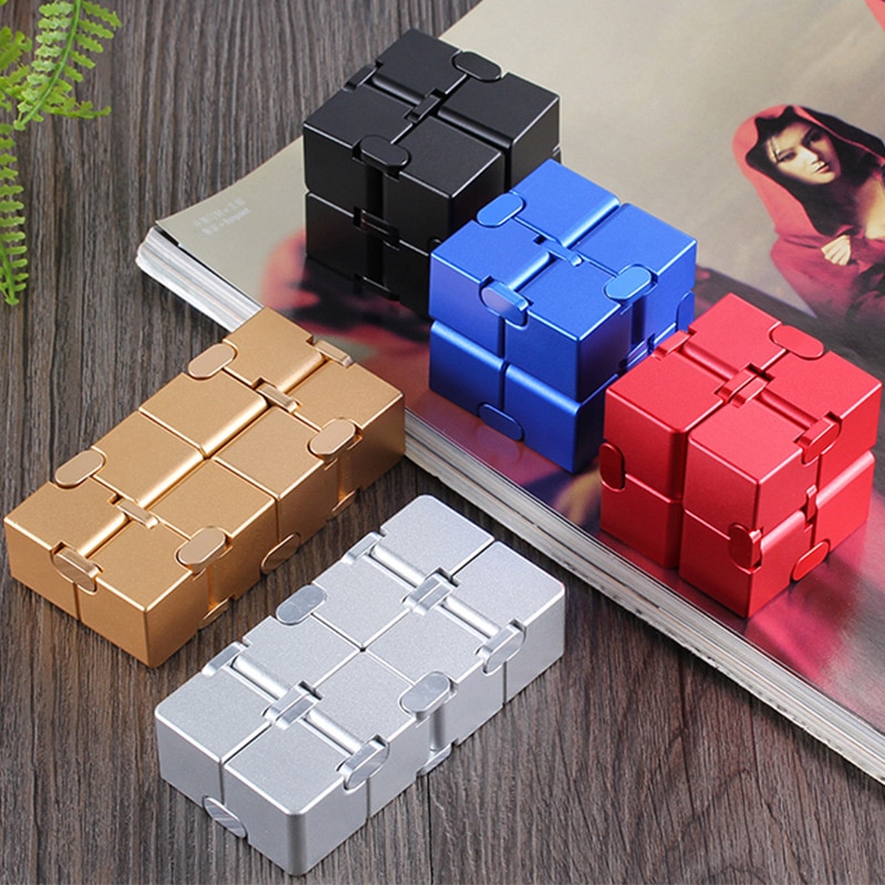 infinity cube metal cube fidget toy 5259 - Wacky Track