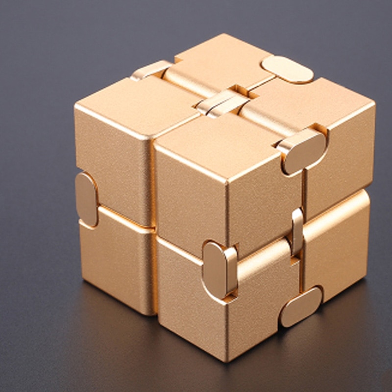 infinity cube metal cube fidget toy 5872 - Wacky Track