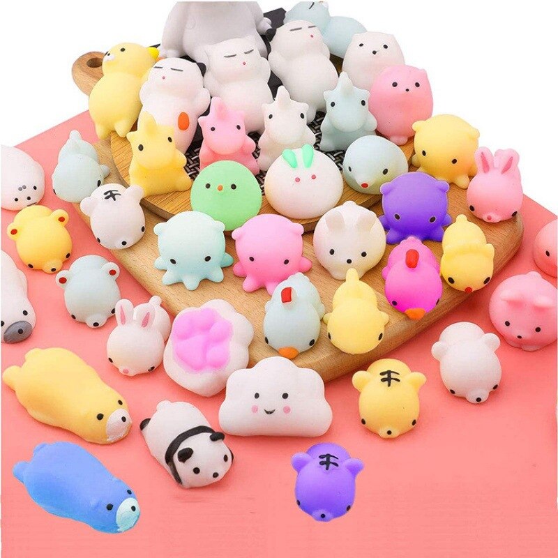 mochi fidget squishy cute animals fidget toy 7019 - Wacky Track