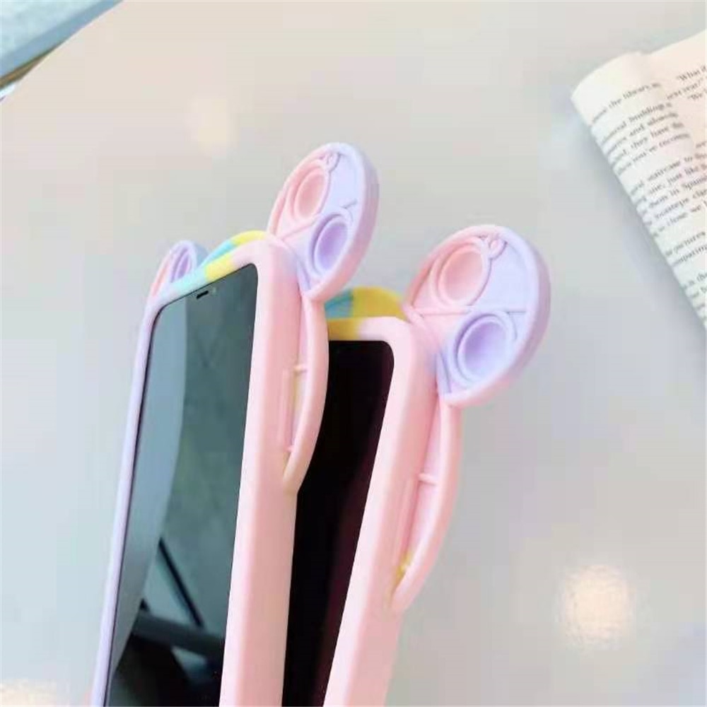 pop it anti stress mickey mouse silicone phone case for iphone fidgets toys 5802 - Wacky Track