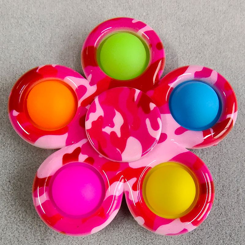 pop it colorful spinner 5 sides anti stress fidgets toys 3564 - Wacky Track