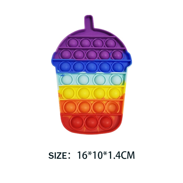 pop it colorful chesnut shape fidget toy 3073 - Wacky Track