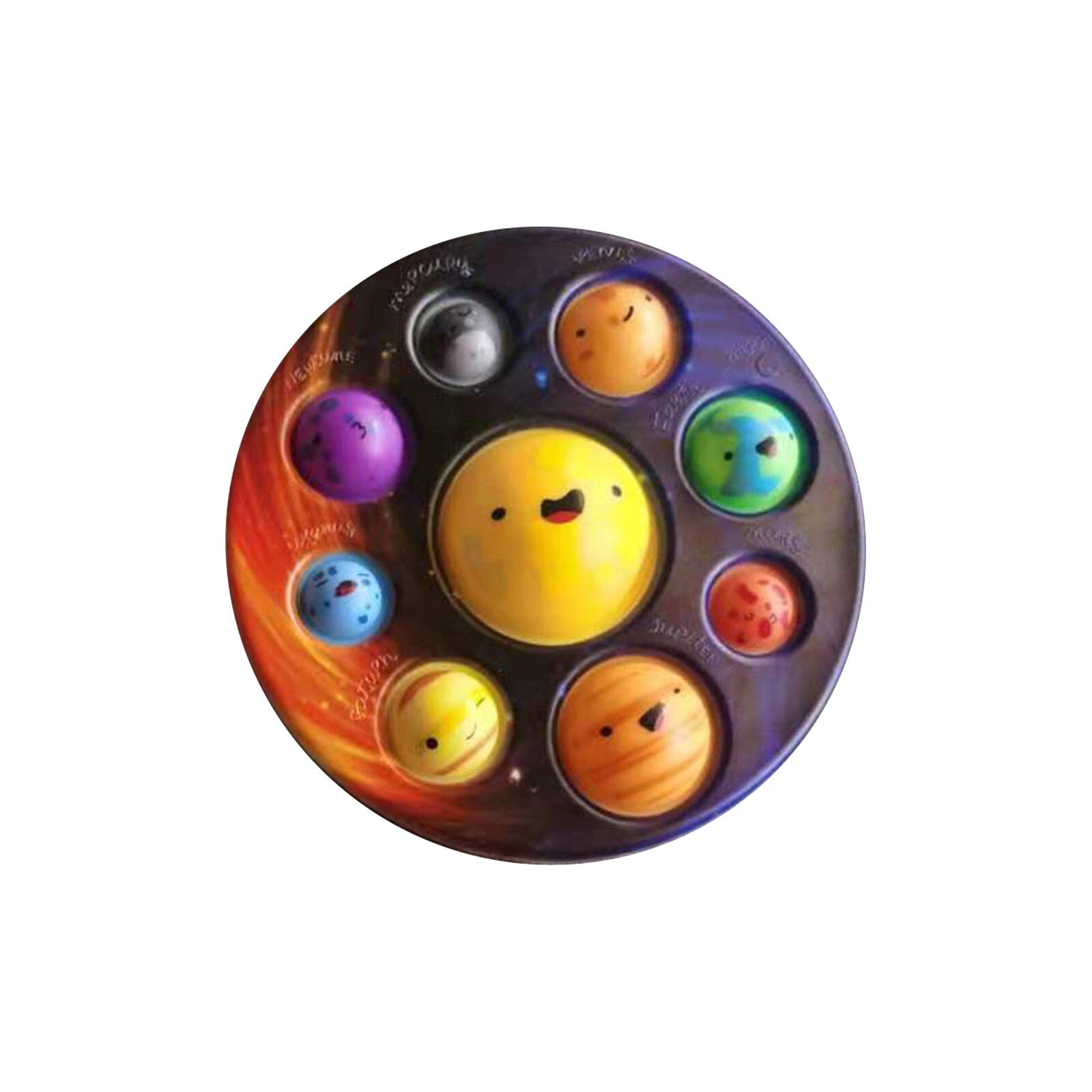 pop it cute solar system fidget toy 6080 - Wacky Track