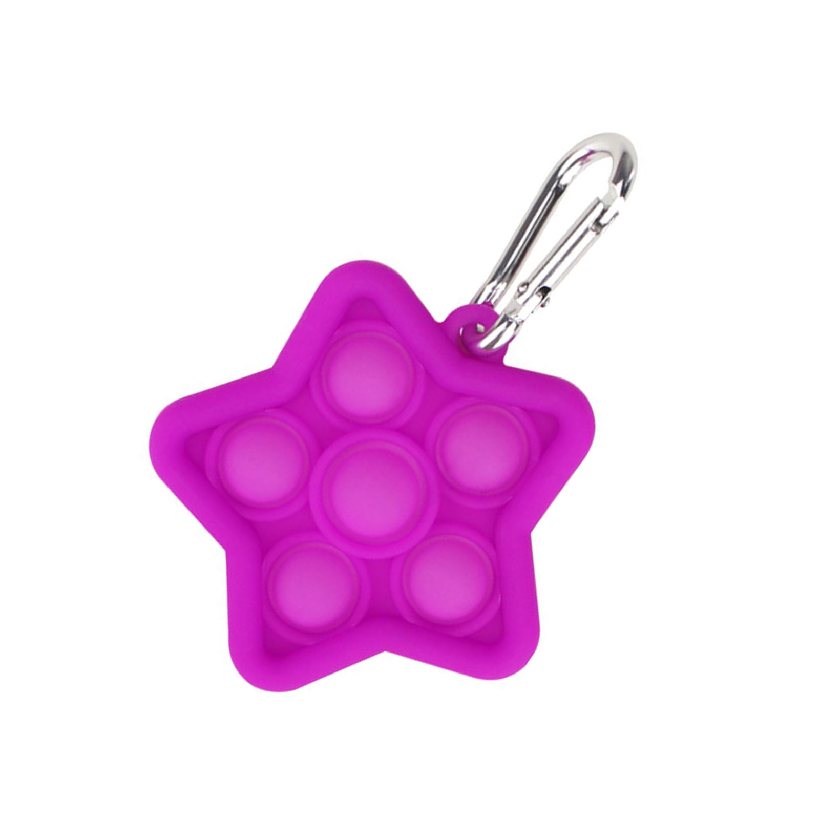 pop it star keychain fidget toys 4292 - Wacky Track