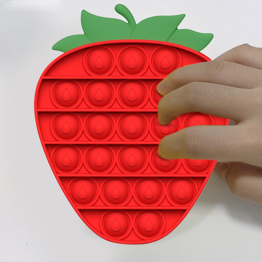 pop it strawberry popping fidget toys 8030 - Wacky Track